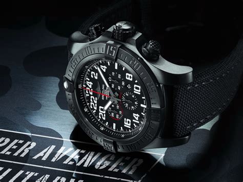 breitling super avenger ii rubber men& 39|breitling super avenger 2 military.